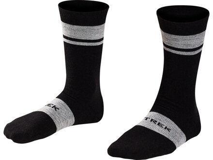 Calzini Bontrager Trek Race Crew Cushioned Merino Wool neri
