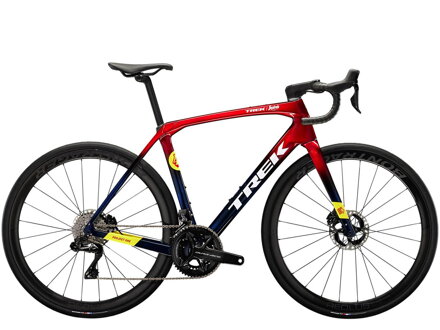 Bicykel Trek Domane SLR 9 Gen 4 červený modrý