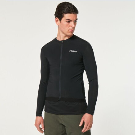 Maglia nera a maniche lunghe Oakley Element