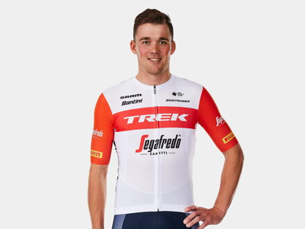 Maglia Bontrager Santini Trek Segafredo Replica bianco rosso/ Taglia: XL
