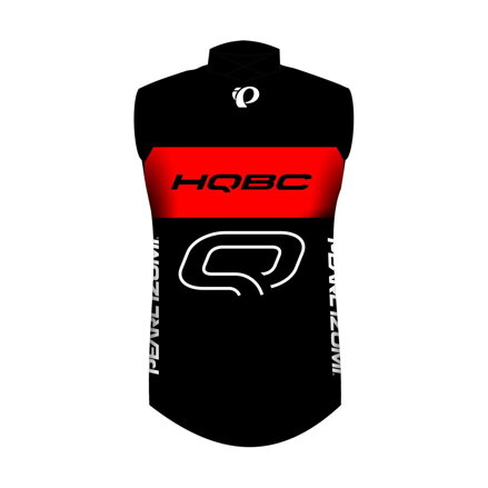Gilet QPI TEAM 2021 nero/rosso