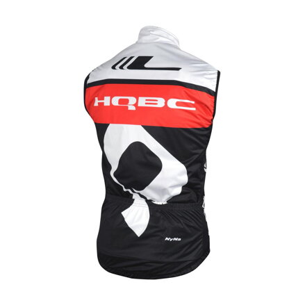 Gilet Q TEAM nero/rosso