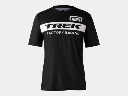 T-shirt funzionale Bontrager 100% Trek Factory Racing nera