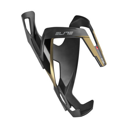Cestino VICO CARBON nero/oro opaco