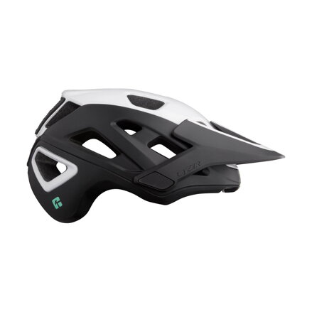 Casco JACKAL KinetiCore bianco opaco/nero