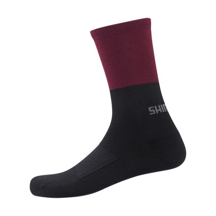 Calzini ORIGINAL WOOL TALL nero/rosso