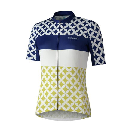 Maglia da donna MIZUKI bianca/blu scuro