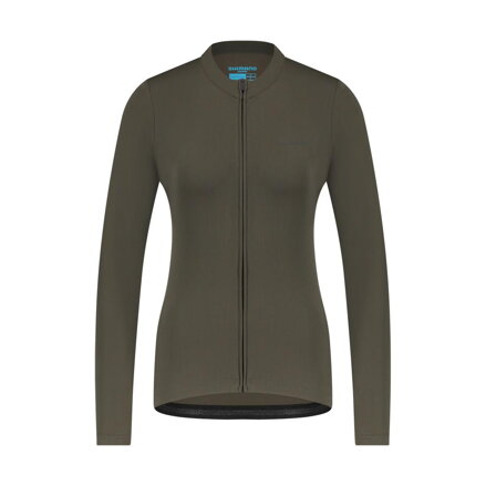 Maglia da donna KAEDE THERMAL LONG verde