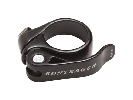 Morsetto reggisella Bontrager anche per carbonio 36,4mm con sgancio rapido