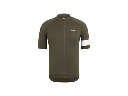 Maglia ciclismo basic Rapha Core verde