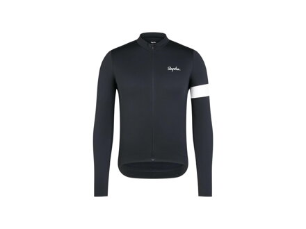 Maglia da ciclismo Rapha Core a maniche lunghe nera