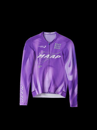 MAAP Maglia Jayco AlUla WORLDTOUR 26 PRO AIR LS 3.0 Manica Lunga Viola