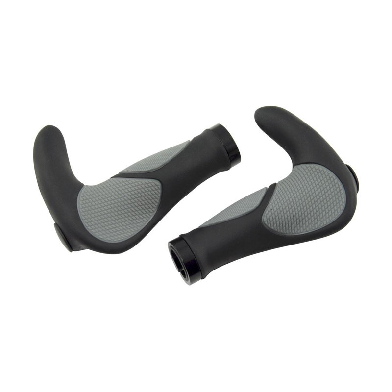 LONGUS Corna ERGOBUL con maniglie anatomiche nero/grigio LONGUS Corna ERGOBUL con maniglie anatomiche nero/grigio