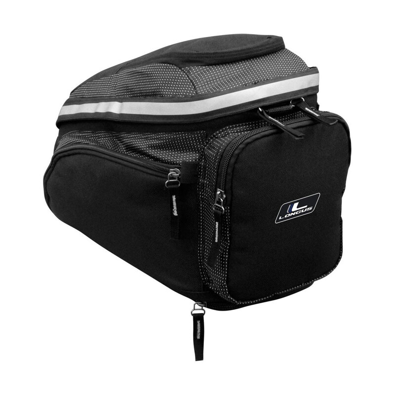 LONGUS Borsello VOLUME per portapacchi 9,3L nero 