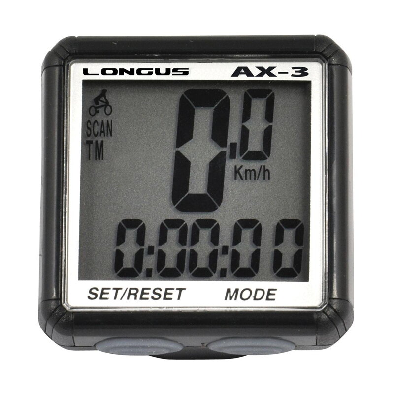 LONGUS Ciclocomputer AX-3 13f nero LONGUS Ciclocomputer AX-3 13f nero