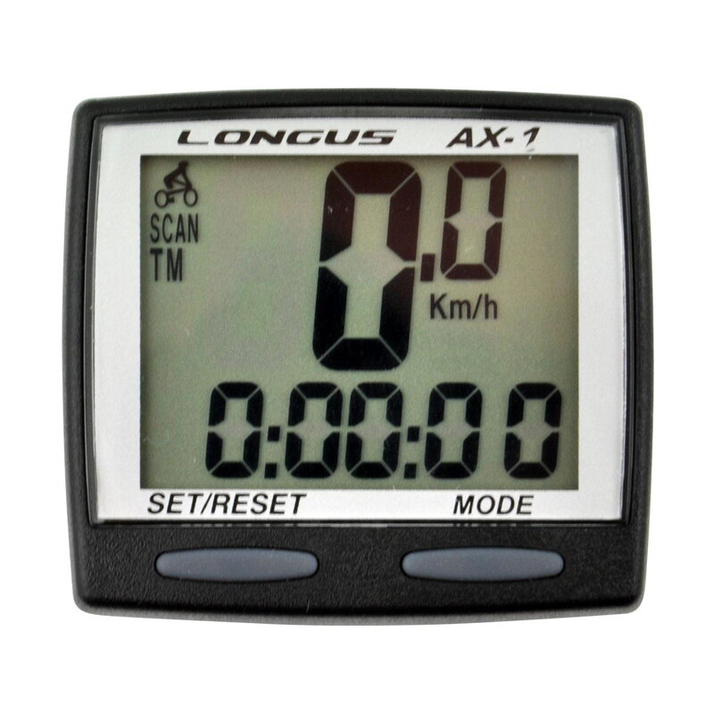 LONGUS Ciclocomputer AX-1 8f nero LONGUS Ciclocomputer AX-1 8f nero