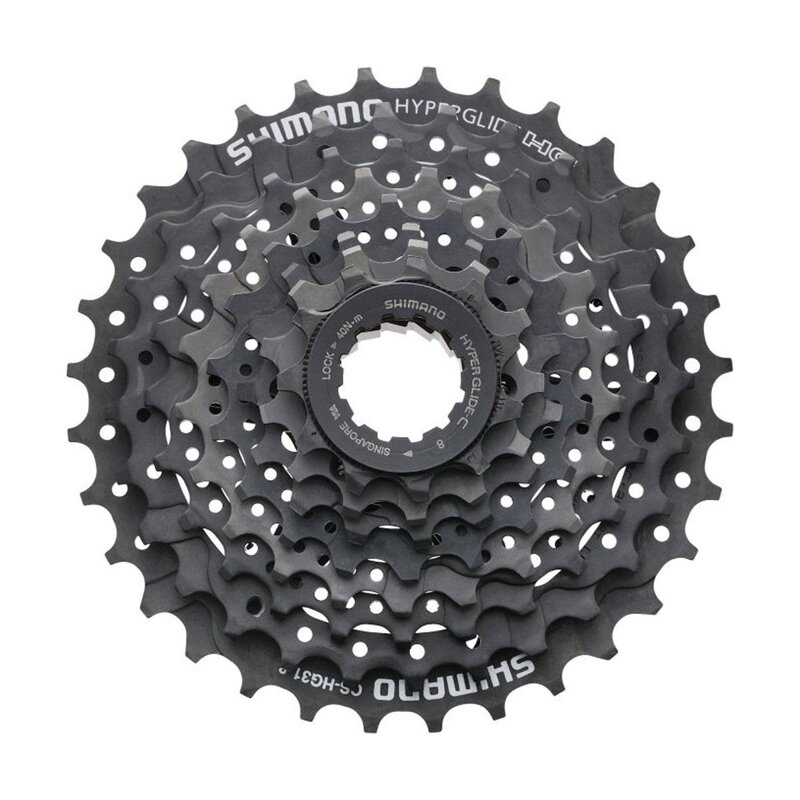 SHIMANO Cassetta 8 velocità HG3 11-34d nero OEM 