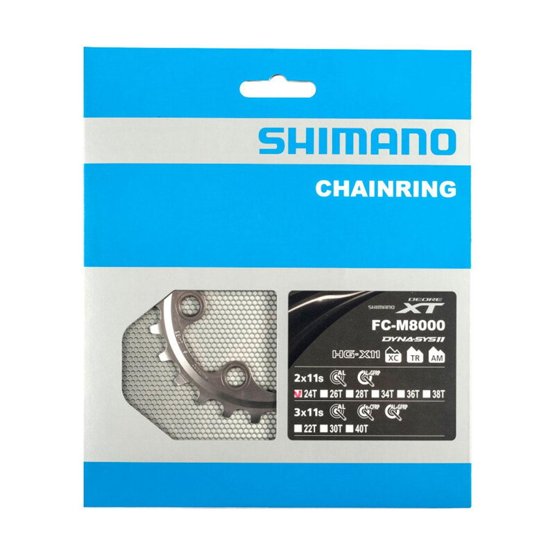 Cambio SHIMANO 24z. FC-M8000XT34/24z. nero 64 mm