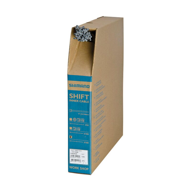 Cavo cambio SHIMANO 1.2x2100mm (confezione da 100 pz, prezzo per 1 pz) Cavo cambio SHIMANO 1.2x2100mm (confezione da 100 pz, prezzo per 1 pz)