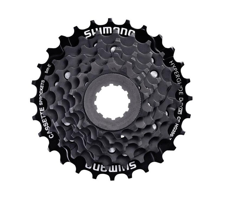 Cassetta SHIMANO CS-HG200 7 ruote 12-28z. marrone Cassetta SHIMANO CS-HG200 7 ruote 12-28z. marrone