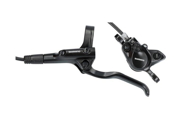 SHIMANO Freno idr. Tubo E-MT200 anteriore nero Post Mount da 1000mm + piastra. B05S SHIMANO Freno idr. Tubo E-MT200 anteriore nero Post Mount da 1000mm + piastra. B05S