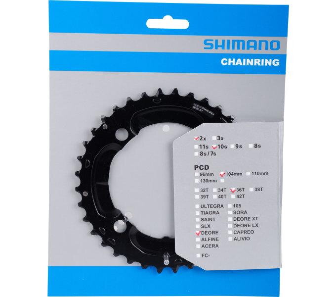 Cambio SHIMANO 36z. FC-M617/627 DEORE per 36/22z. 104 mm Cambio SHIMANO 36z. FC-M617/627 DEORE per 36/22z. 104 mm