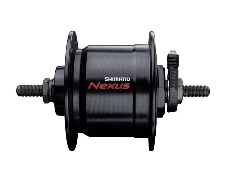 SHIMANO Mozzo con dinamo DH-C3000 6V/3W 36d. nero+protezione da sovratensione SMDH10 SHIMANO Mozzo con dinamo DH-C3000 6V/3W 36d. nero+protezione da sovratensione SMDH10