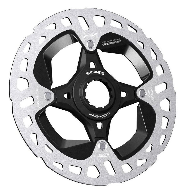 SHIMANO Disco freno RT-MT900 140mm Center Lock Ice Tech (serrato internamente) SHIMANO Disco freno RT-MT900 140mm Center Lock Ice Tech (serrato internamente)