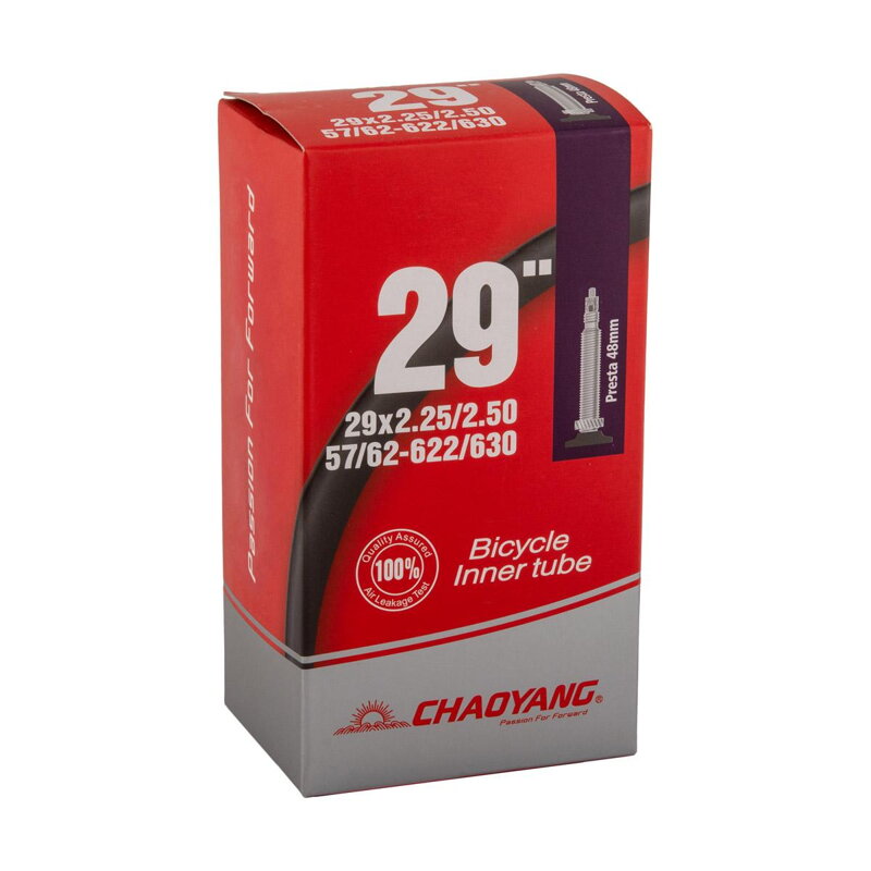 CHAOYANG Camera d’aria 29x2,25/2,50 FV48 (57/62-622/630) CHAOYANG Camera d’aria 29x2,25/2,50 FV48 (57/62-622/630)