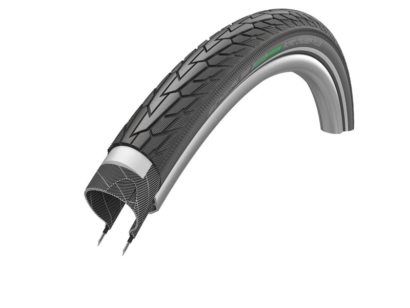 SCHWALBE Copertone ROAD CRUISER PLUS (47-622) 28x1.75 Active 50EPI PunctureGuard 925g Reflex Green SCHWALBE Copertone ROAD CRUISER PLUS (47-622) 28x1.75 Active 50EPI PunctureGuard 925g Reflex Green