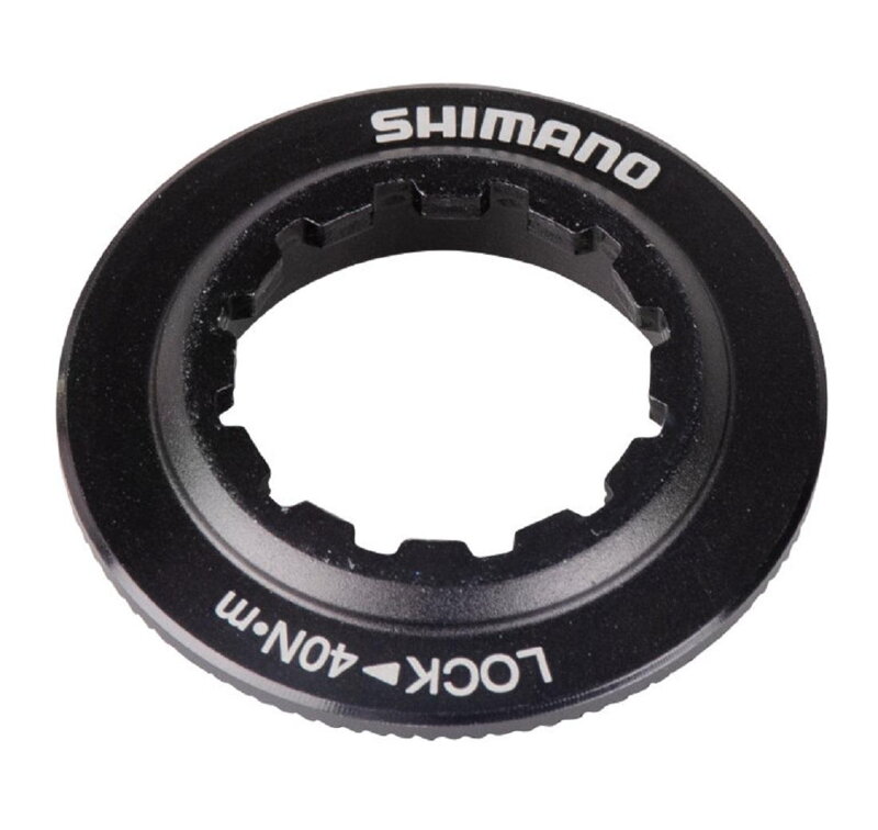 Dado estremità freno SHIMANO. disco SM-RT81 Blocco centrale Dado estremità freno SHIMANO. disco SM-RT81 Blocco centrale