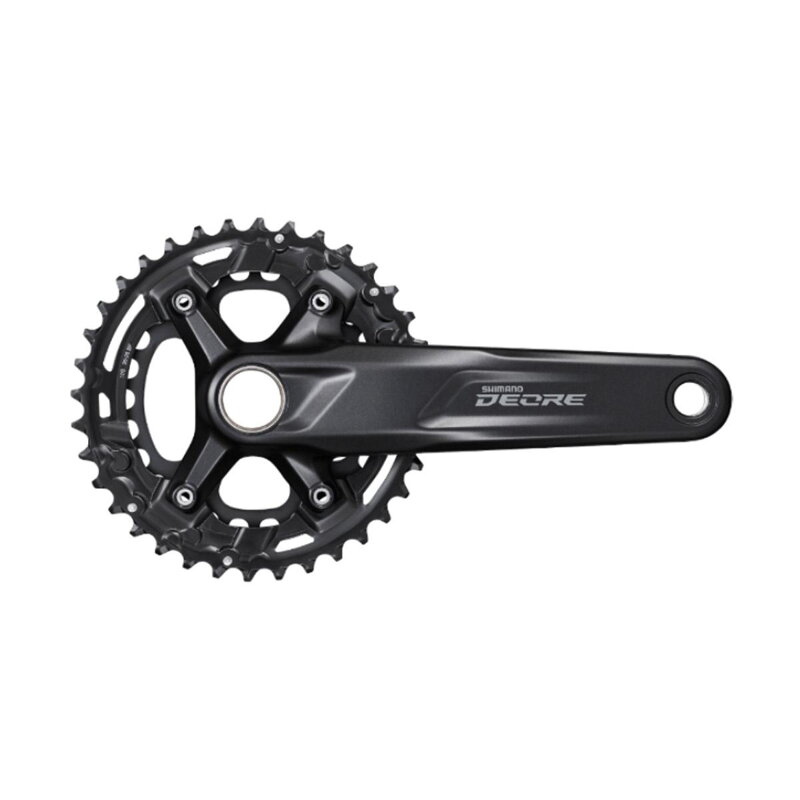 SHIMANO Centro Deore FC-M4100 175mm 36/26z. 10k. nero in due pezzi