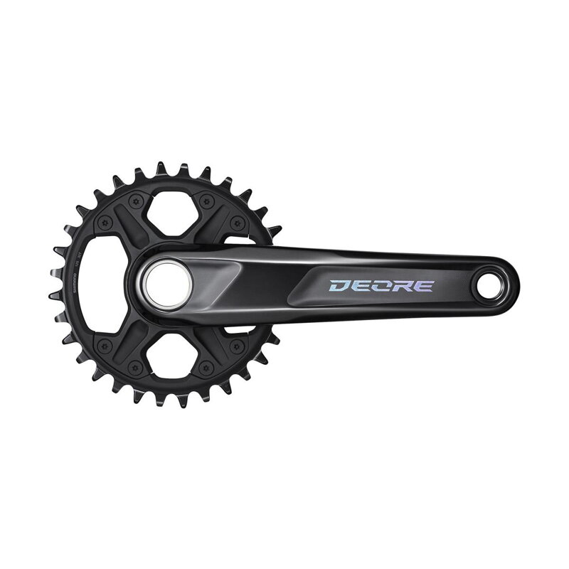 SHIMANO Medio Deore FC-M6100 170mm 32z. 12k. nero in due pezzi senza cuscinetti SHIMANO Medio Deore FC-M6100 170mm 32z. 12k. nero in due pezzi senza cuscinetti