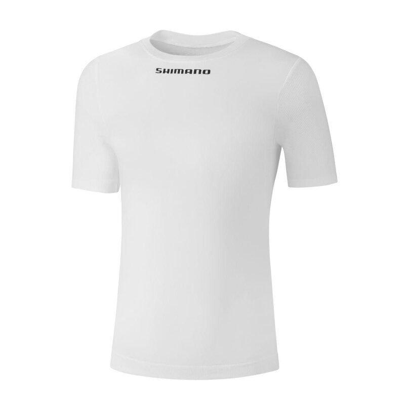 T-shirt SHIMANO VERTEX SS BASE LAYER bianca T-shirt SHIMANO VERTEX SS BASE LAYER bianca