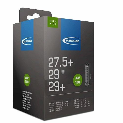 Camera d'aria SCHWALBE AV19F 29x2.10/3.00 AV 40mm (54/75-622) 215g Freeride