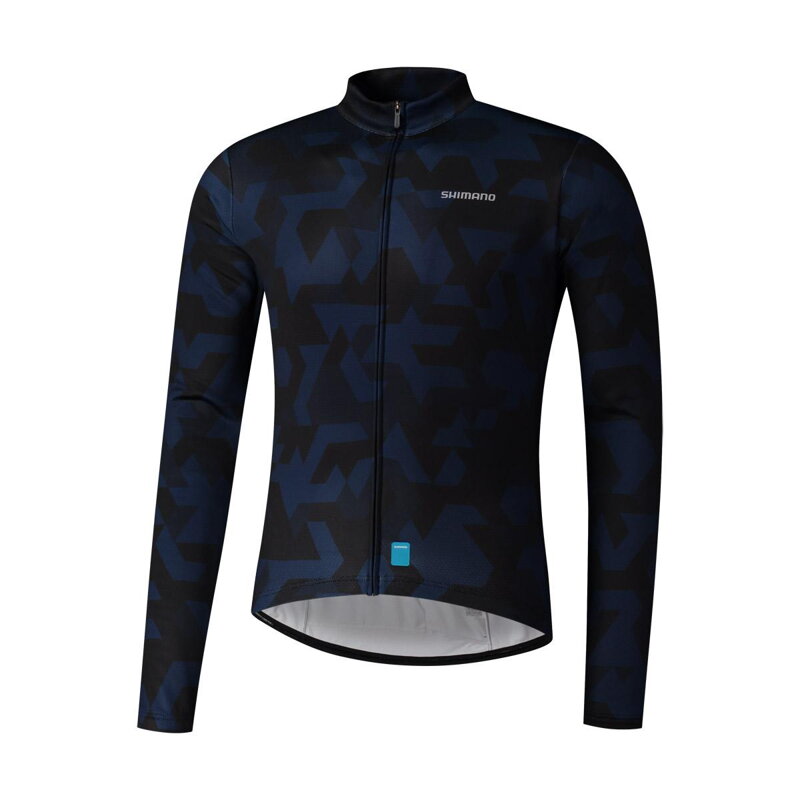 SHIMANO Maglia VERTEX TEAM LONG nera SHIMANO Maglia VERTEX TEAM LONG nera
