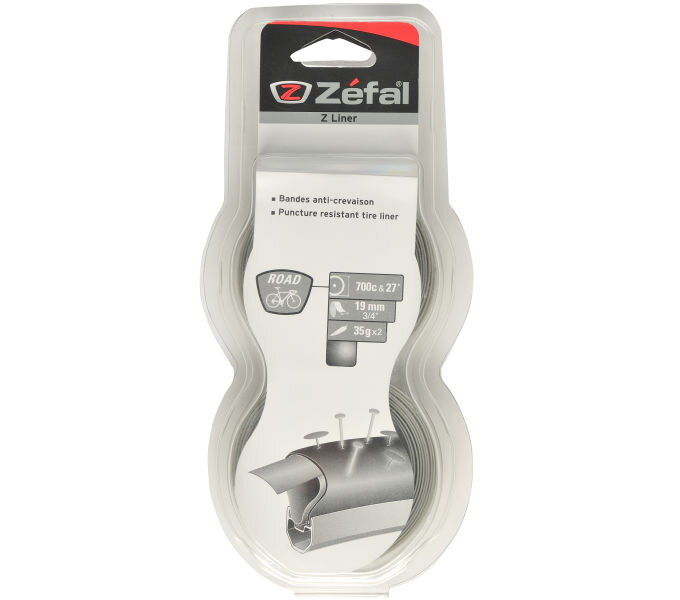 ZÉFAL Nastro Z Liner Road grigio 2 pezzi ZÉFAL Nastro Z Liner Road grigio 2 pezzi