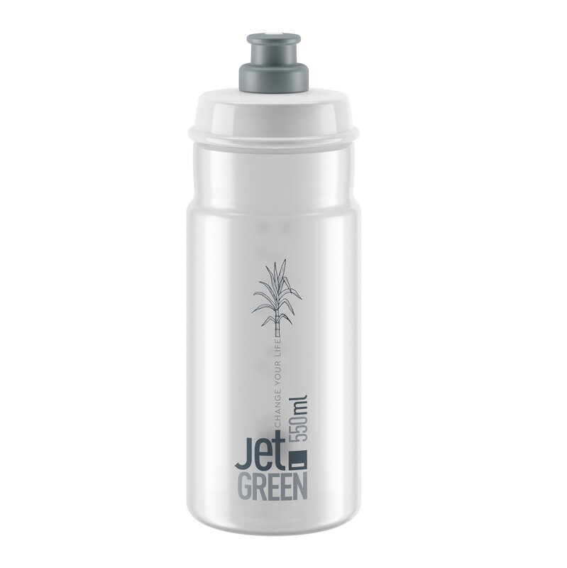 Bottiglia ELITE JET GREEN 550 trasparente Bottiglia ELITE JET GREEN 550 trasparente
