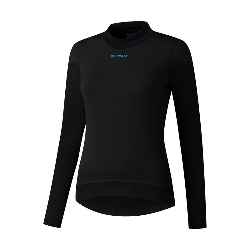 T-shirt da donna SHIMANO BEAUFORT LONG BASE LAYER nera T-shirt da donna SHIMANO BEAUFORT LONG BASE LAYER nera