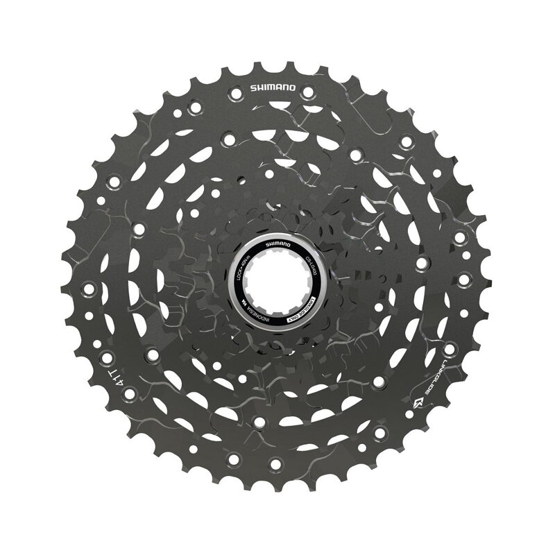 SHIMANO CS-LG400 Cassetta 9 velocità 11-41z Linkglide CUES 