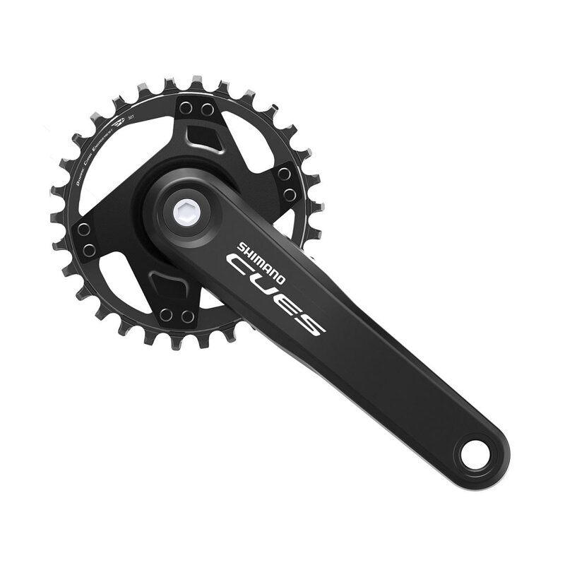 SHIMANO FC-U4000 Guarnitura Cues 175mm 30z. 9/10/11 velocità nero quadrato senza cuscinetti 