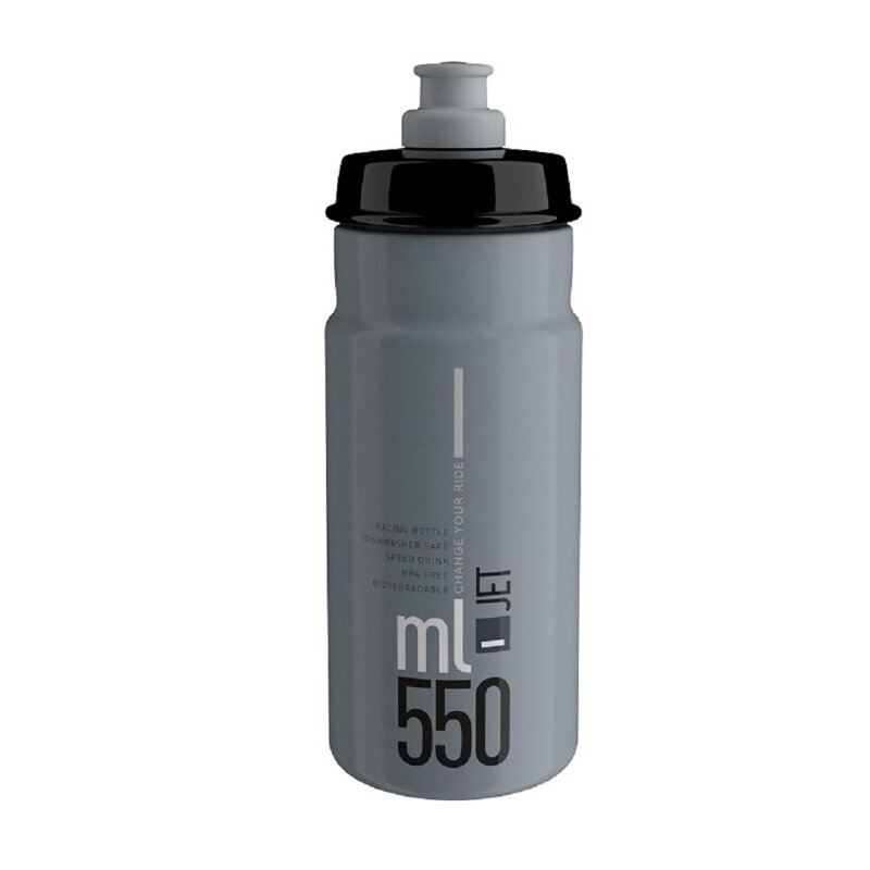 ELITE Borraccia JET 550 grigia ELITE Borraccia JET 550 grigia