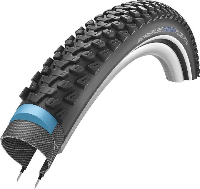Copertone SCHWALBE MARATHON PLUS MTB (60-622) 29x2.35 Performance 67EPI Smart DualGuard 1390g Nero reflex Copertone SCHWALBE MARATHON PLUS MTB (60-622) 29x2.35 Performance 67EPI Smart DualGuard 1390g Nero reflex