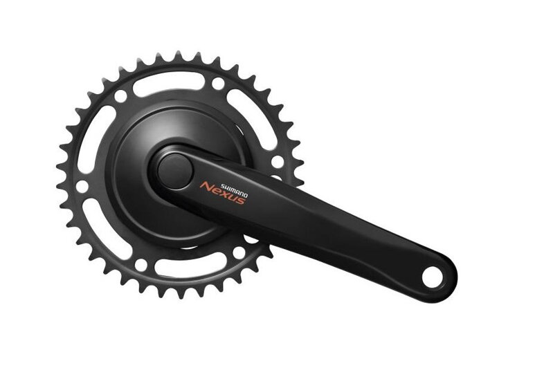 SHIMANO Centro Nexus FC-C600 170mm 38z. nero SHIMANO Centro Nexus FC-C600 170mm 38z. nero