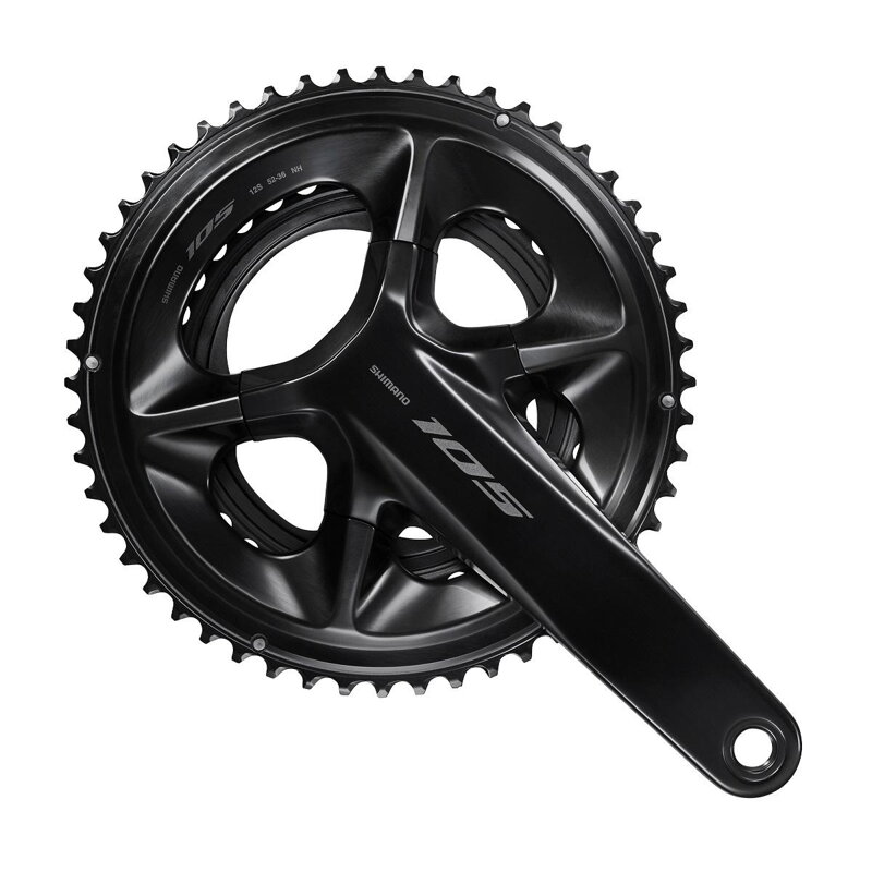 SHIMANO Centro 105 FC-R7100 175mm 52/36z. 12k. HTII senza cuscinetto SHIMANO Centro 105 FC-R7100 175mm 52/36z. 12k. HTII senza cuscinetto