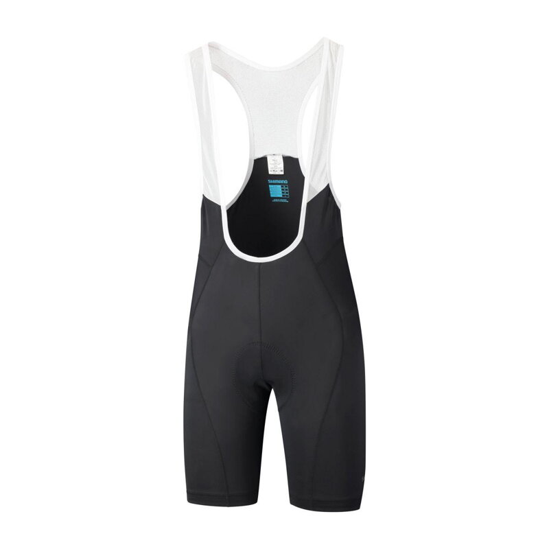 SHIMANO Pantaloni KODAMA con bretelle neri