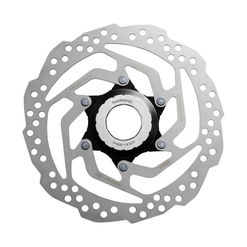 Disco freno SHIMANO SM-RT10 160mm Center Lock (serraggio interno) solo per dischi in resina