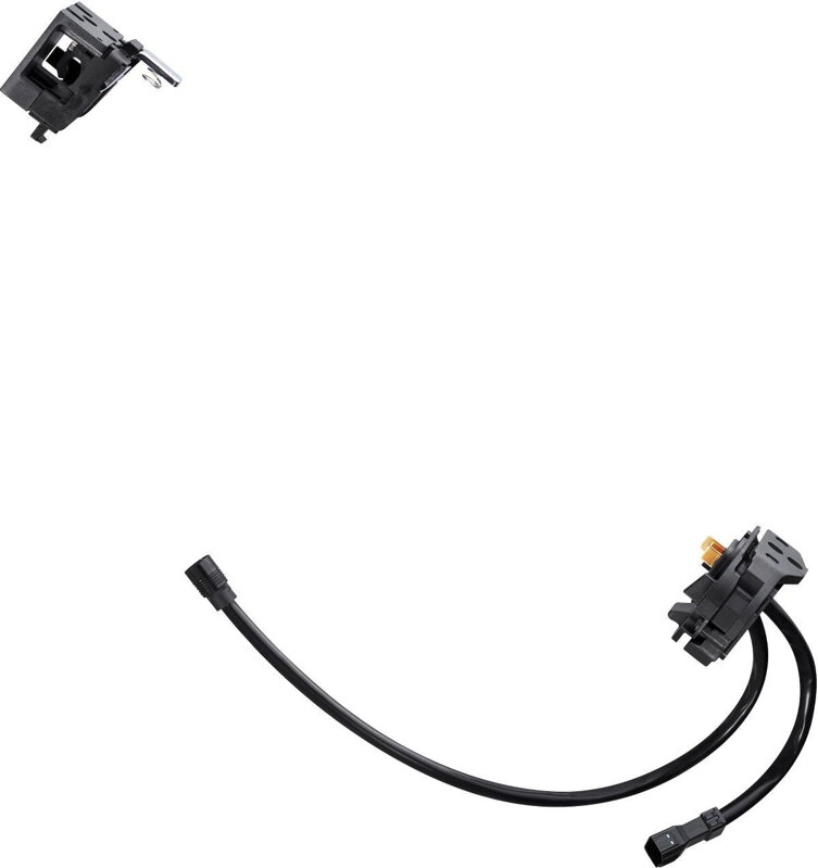 SHIMANO Supporto BM-E8030 per torce STEPS BT-E8035/E8036 su telaio senza serratura con cavo 400mm nero SHIMANO Supporto BM-E8030 per torce STEPS BT-E8035/E8036 su telaio senza serratura con cavo 400mm nero