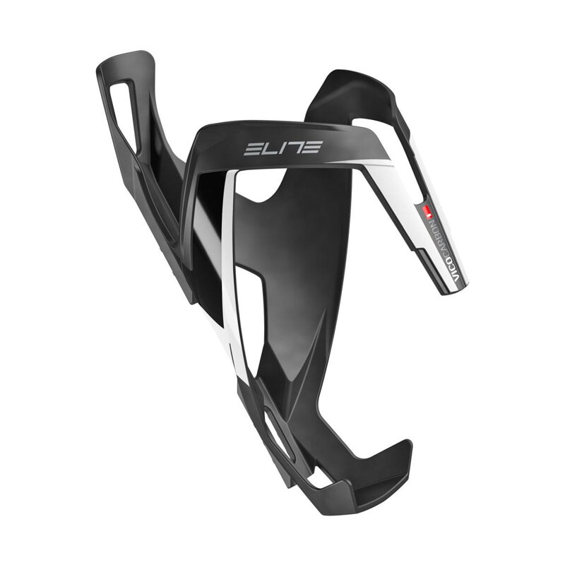 Cestino ELITE VICO CARBON nero/bianco opaco