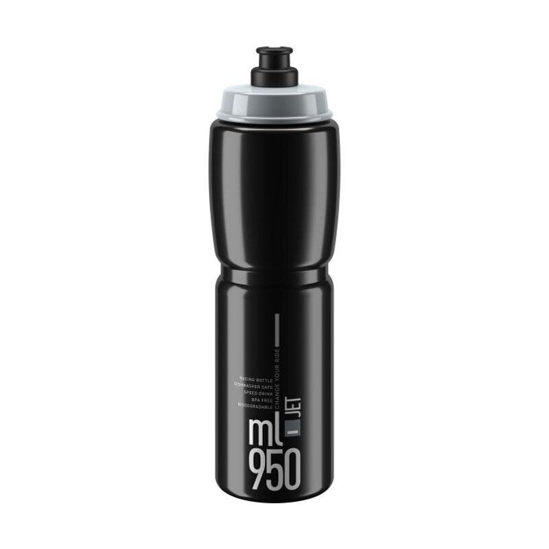 Borraccia ELITE JET 950 nera